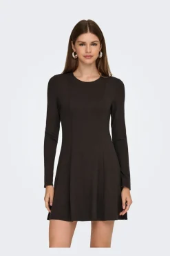 Sale Only Onlkenya L/S Dress 4957219 Chocolate Torte