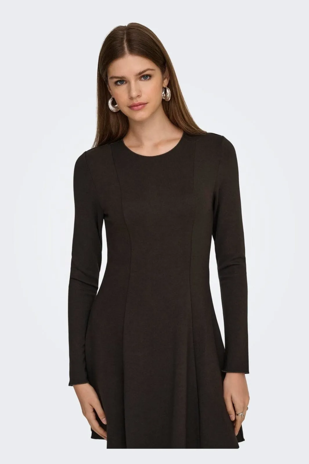 Sale Only Onlkenya L/S Dress 4957219 Chocolate Torte