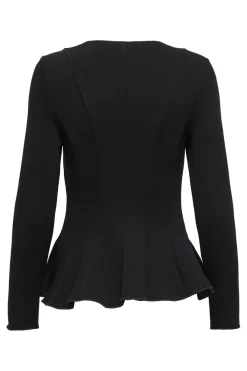 Only Onlkenya L/S Peplum Top 4908166 Black