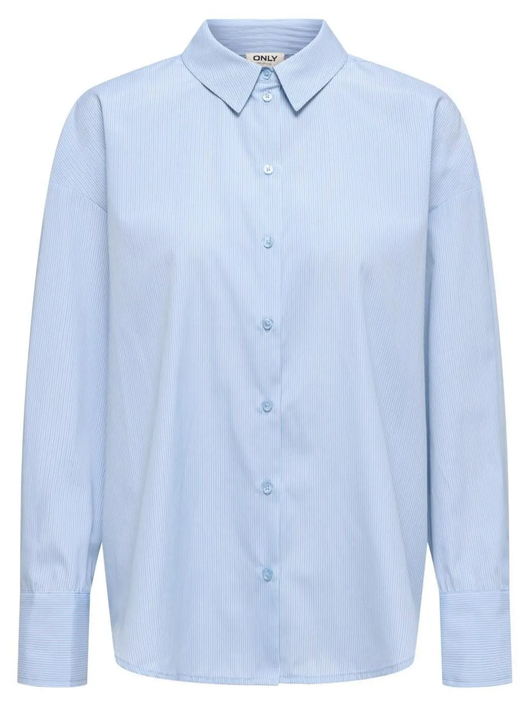 Discount Only Onlkiri Ls Shirt Ox 4981574 Cloud Dancer W. Delicate Blue