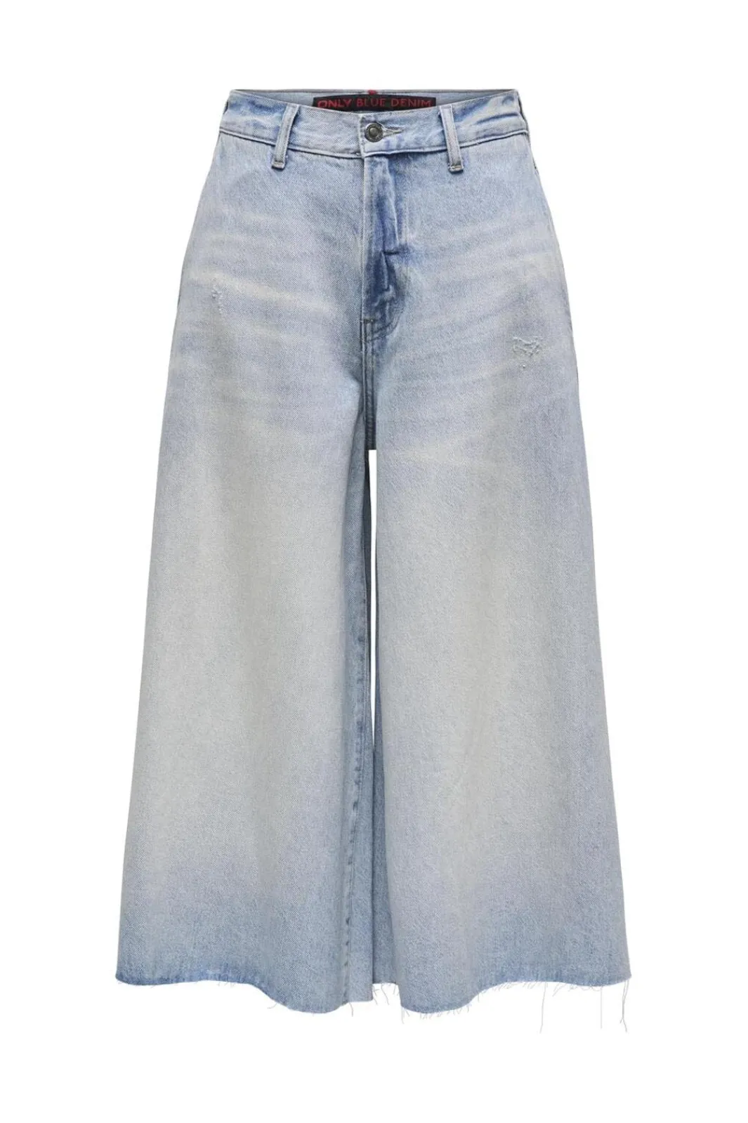 New Only Onlla Brea Long Shorts Tai 4682524 Light Blue Denim