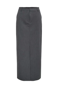 Only Onllealys Maxi Skirt Tlr 4600854 Grey Melange