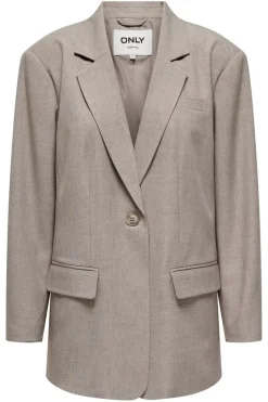 Only Onllinda Ls Boyfr Mel Blazer Tlr 4553279 Fungi Melange
