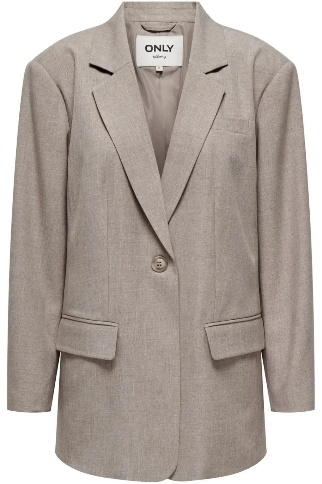 Only Onllinda Ls Boyfr Mel Blazer Tlr 4553279 Fungi Melange