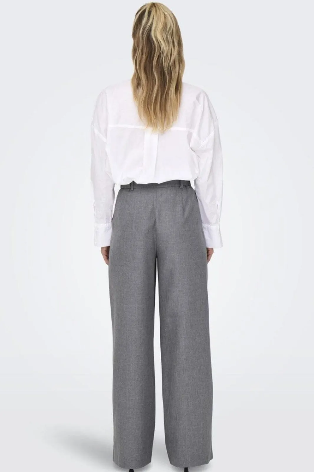 Best Only Onllinda Str Mel Pants Tlr 4769944 Medium Grey Melange