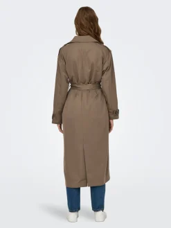 New Only Onlline X-Long Trenchcoat 3504617 Walnut