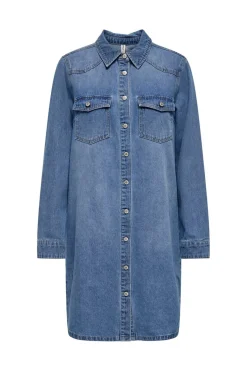 Sale Only Onllisa L/S Dress Gua 4902964 Medium Blue Denim