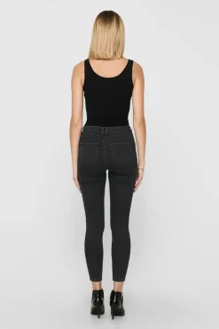 New Only Onllive Love S/L Long Tank Top 1201446 Black