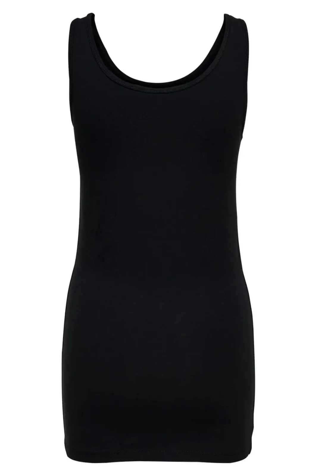 New Only Onllive Love S/L Long Tank Top 1201446 Black