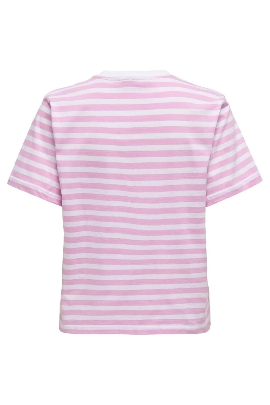 Only Onllivina S/S Stripe Tee 4487462 Bonbon White Stripes