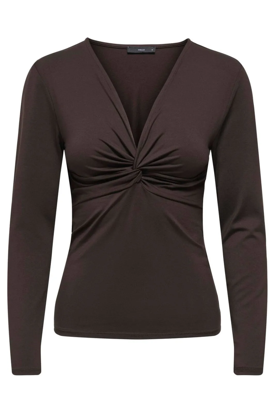 Online Only Onllone Life L/S Knot Top 5072423 Chocolate Torte