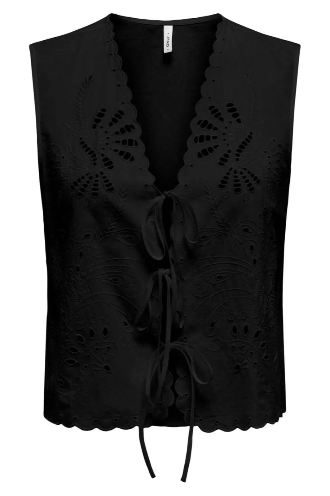 Outlet Only Onllou Life Emb S/L Tie Vest 4738168 Black