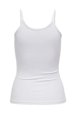 New Only Onllove Strap Singlet 2352874 White