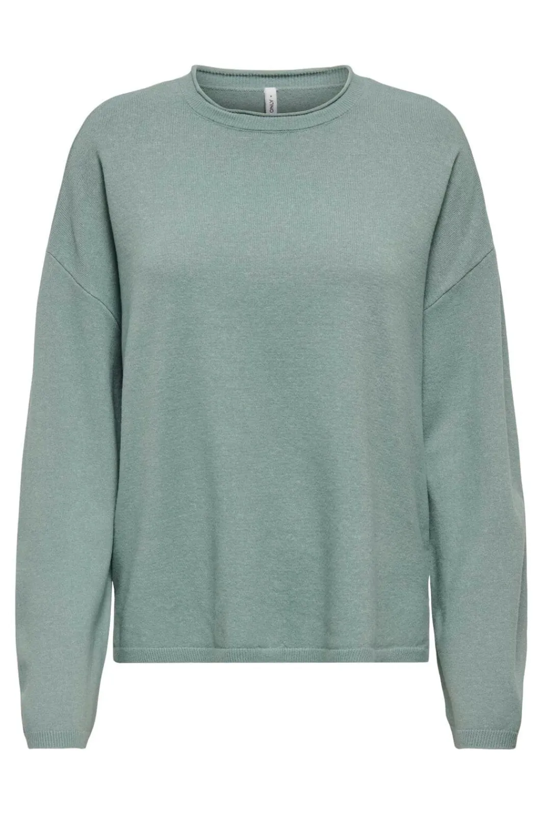 Outlet Only Onlloyal Amalio Ls O-Neck Knt 4982706 Chinois Green Melange