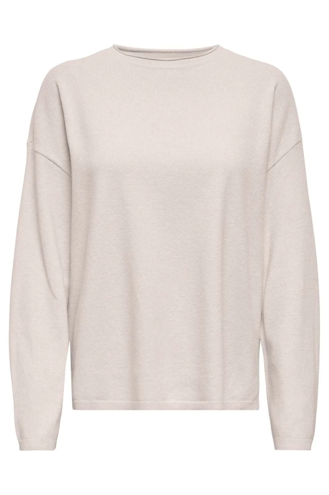 Online Only Onlloyal Amalio Ls O-Neck Knt 4982710 Moonbeam Melange