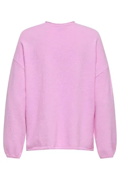 Outlet Only Onlloyal Amalio Ls O-Neck Knt 4983482 Super Pink Melange