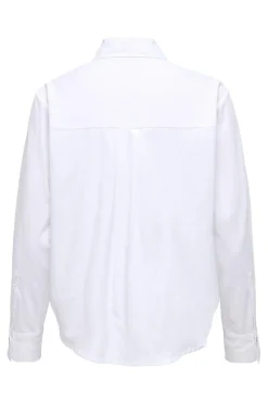 New Only Onllyra Oregon L/S Shirt 4967434 Cloud Dancer