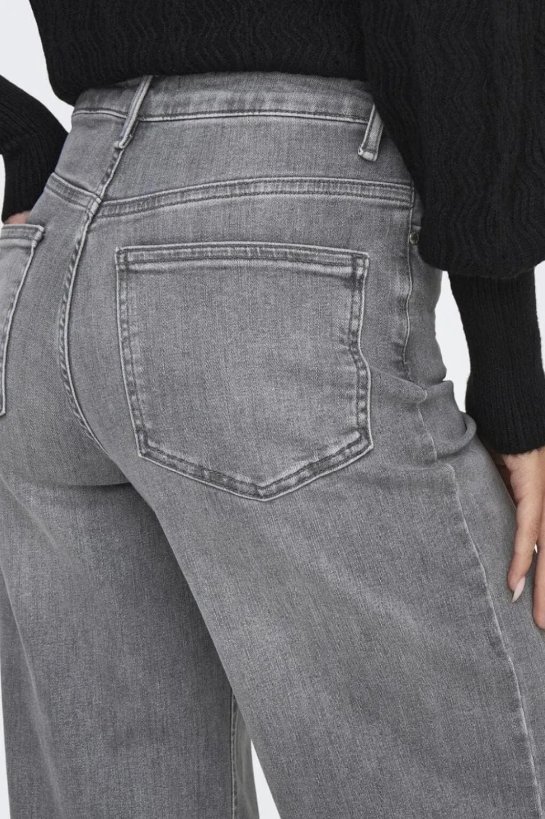 Only Onlmadison Blush Wid Rea0938 4572092 Light Grey Denim