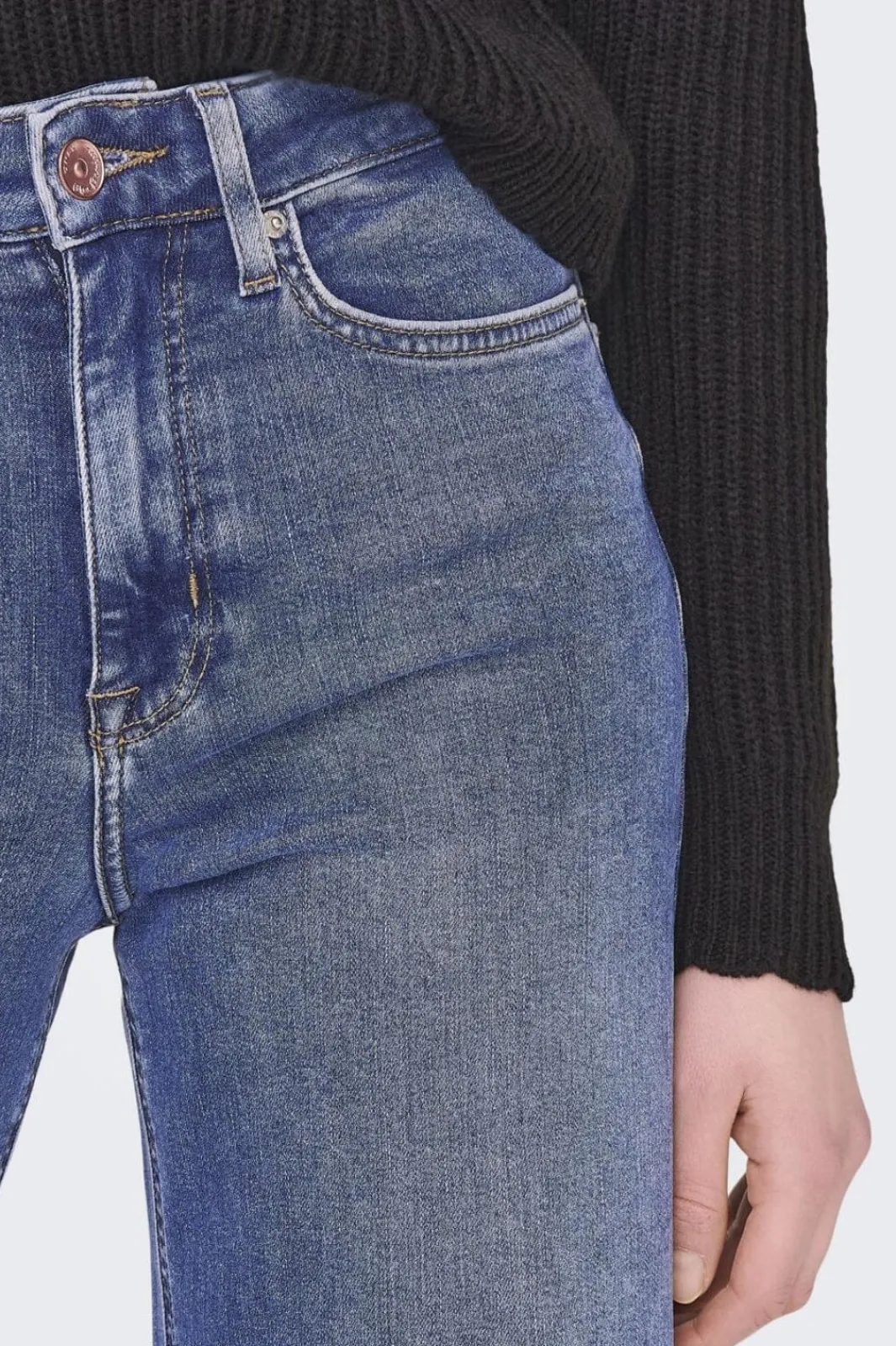 Only Onlmadison Blush Wide Cro372 4117715 Medium Blue Denim