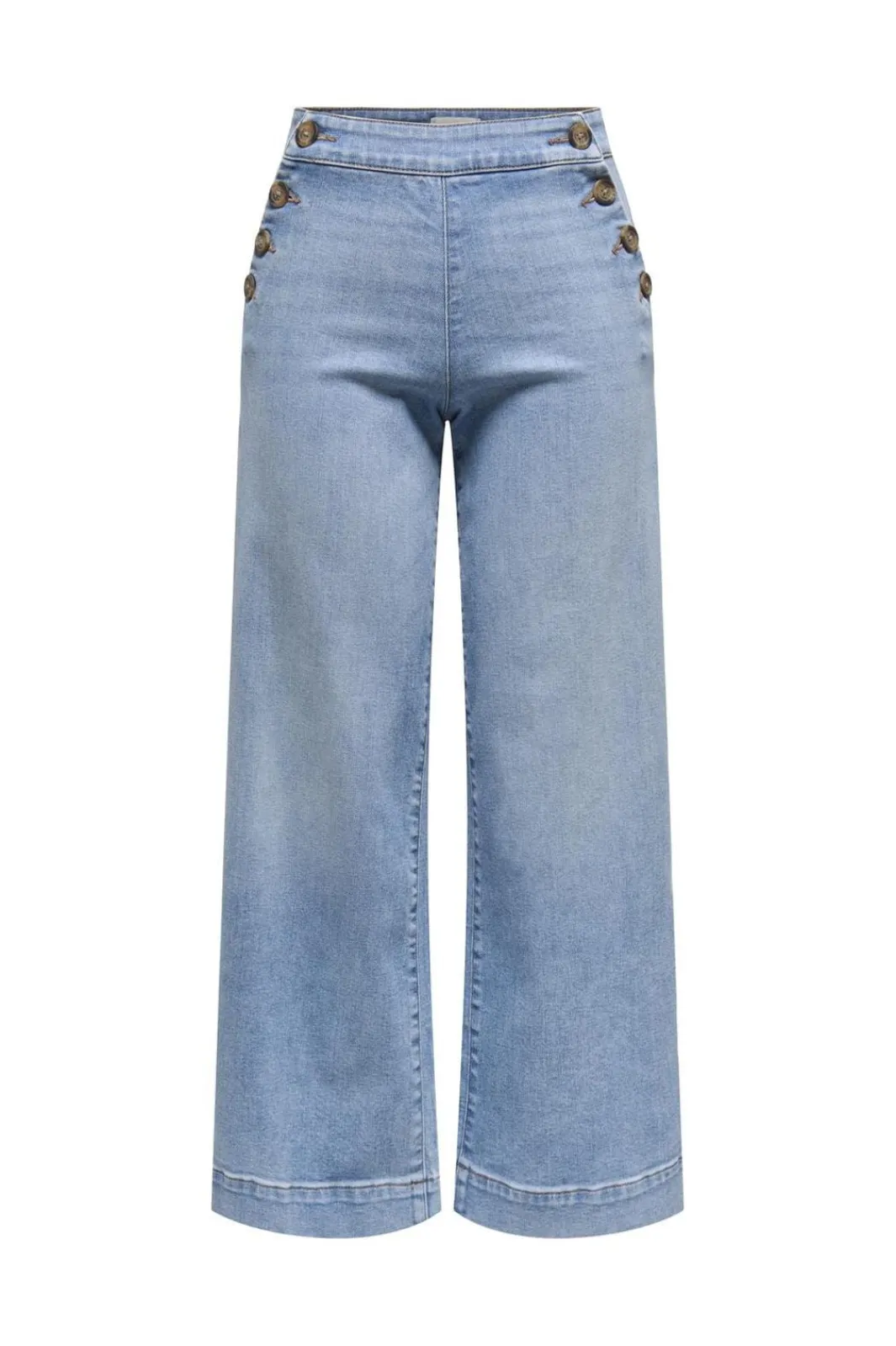 Outlet Only Onlmadison Button Wide Crp Gen223 4661243 Light Blue Denim