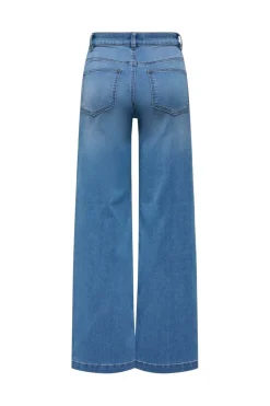 Discount Only Onlmadison-Royal Wide 4935491 Medium Blue Denim