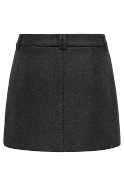 Best Only Onlmaika Short Skirt Ox 4929520 Dark Grey Melange