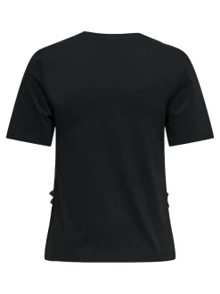 Online Only Onlmalija Life S/S O-Neck Top Box 4896206 Black Black Singlet