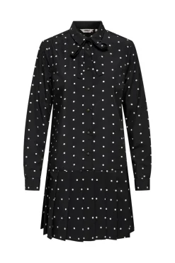 Sale Only Onlmargon L/S Shirt Tie Dress 4979728 Black Dots