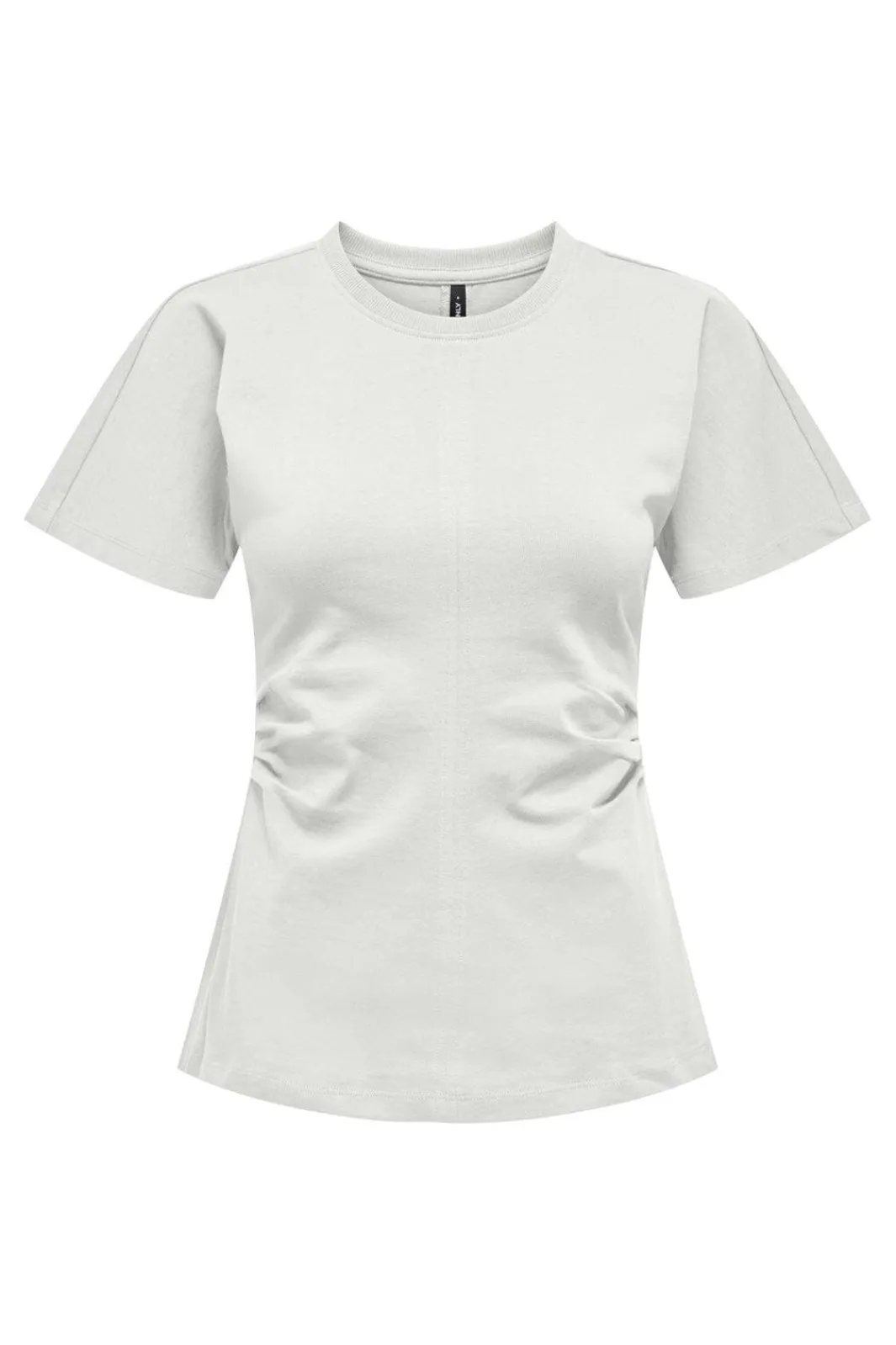 Best Only Onlmarie Life S/S Ruching Top 4960703 Cloud Dancer