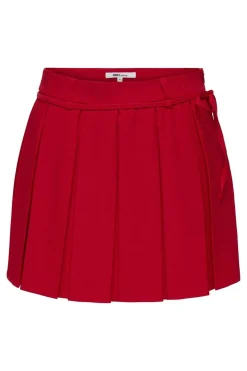Outlet Only Onlmarine Life String Pleat Skirt Tlr 4669936 High Risk Red