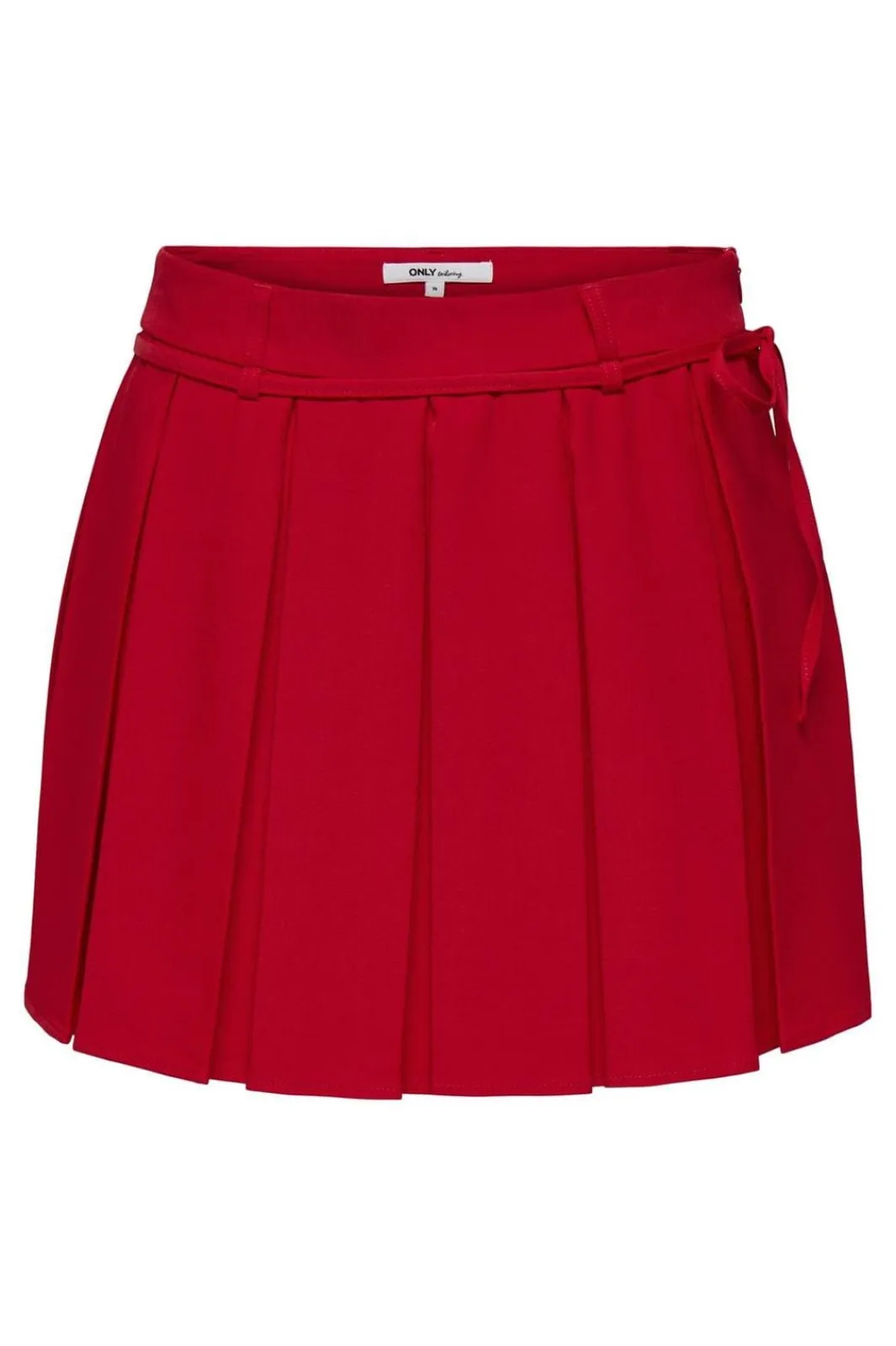 Outlet Only Onlmarine Life String Pleat Skirt Tlr 4669936 High Risk Red