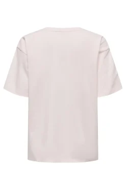 Only Onlmaya Flower S/S Tee Box 4945891 Icy Pink Pink Flower/City Stamps