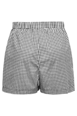 Outlet Only Onlmaye Check Shorts 4955610 Black White