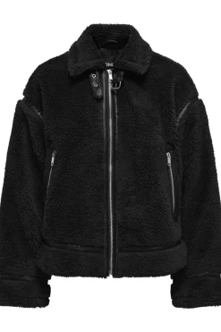 New Only Onlmichelle Teddy Jacket 4630647 Black