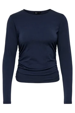 Clearance Only Onlmira Life L/S Ruching Top 5087696 Seaborne