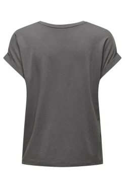 Hot Only Onlmoster S/S O-Neck Top 4336608 Plum Kitten