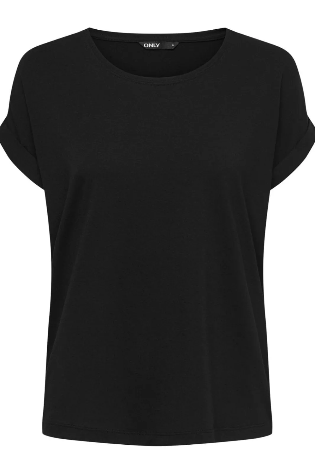 Only Onlmoster S/S O-Neck Top 2861071 Black Solid Black