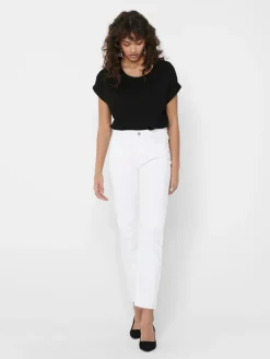 Only Onlmoster S/S O-Neck Top 2861071 Black Solid Black