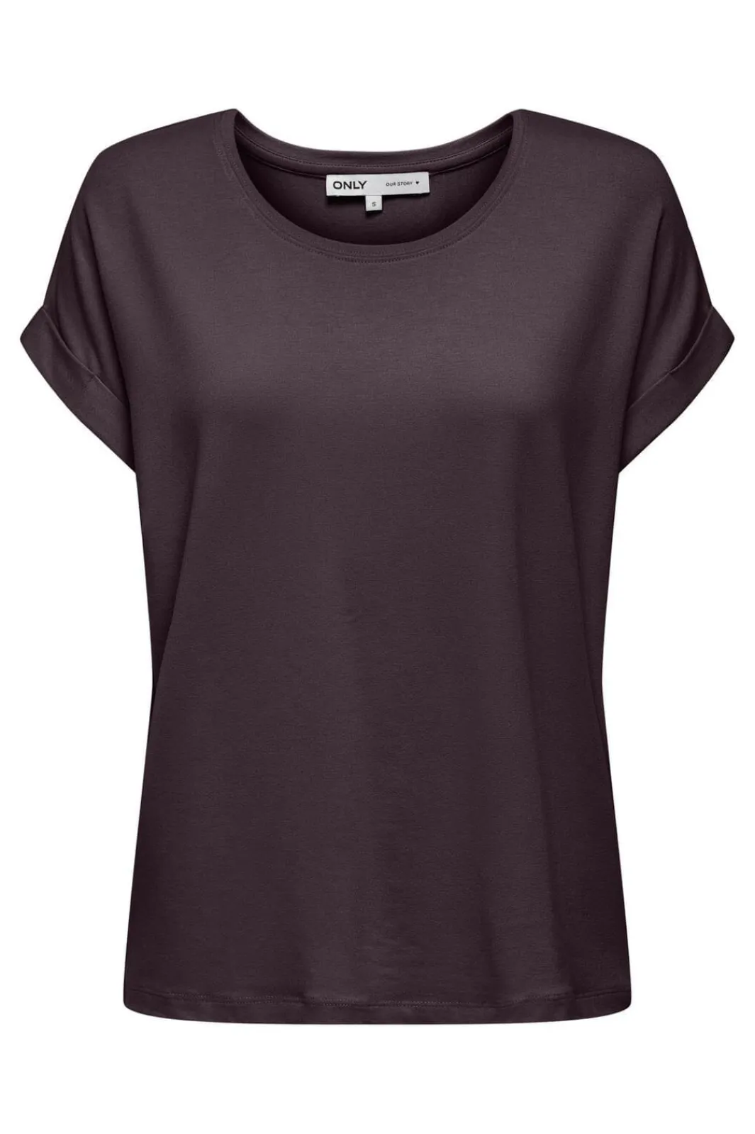 Hot Only Onlmoster S/S O-Neck Top 2424875 Winetasting
