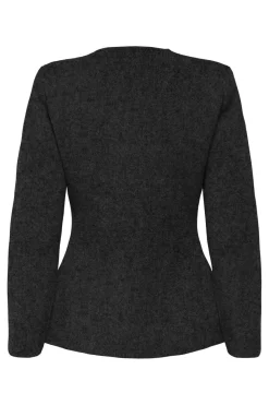 Best Only Onlmyera Life Ls One Button Cardigan Knt 4939844 Dark Grey Melange