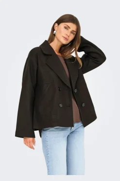 Only Onlnancy Jacket 4967041 Chocolate Torte Melange