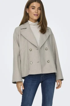Only Onlnancy Life Jacket 4423838 Simply Taupe Melange