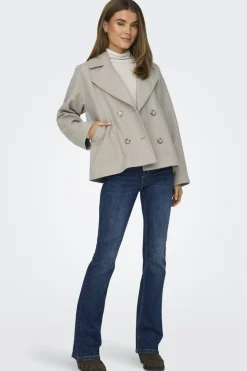 Only Onlnancy Life Jacket 4423838 Simply Taupe Melange