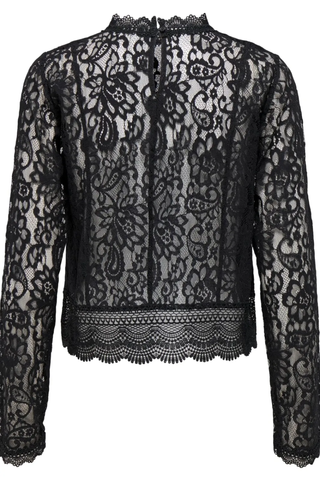 New Only Onlnew Karo Ls Lace Top 4142378 Black