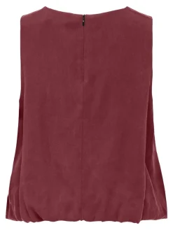 Online Only Onlnica Life S/L Modal Bubble Top 4831810 Ruby Wine