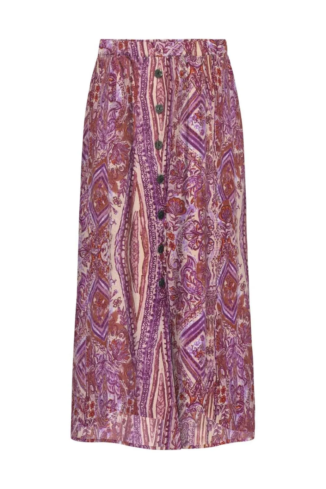 Only Onlnova Life Elite Button Skirt 4696729 Fuchsia Fedora 617 Bohobabe