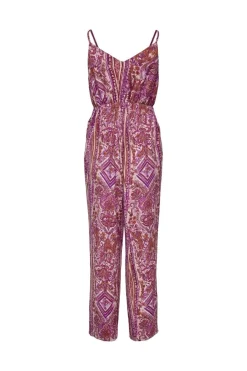 Discount Only Onlnova Life Elite Emza Jumpsuit 4697095 Fuchsia Fedora 617 Bohobabe