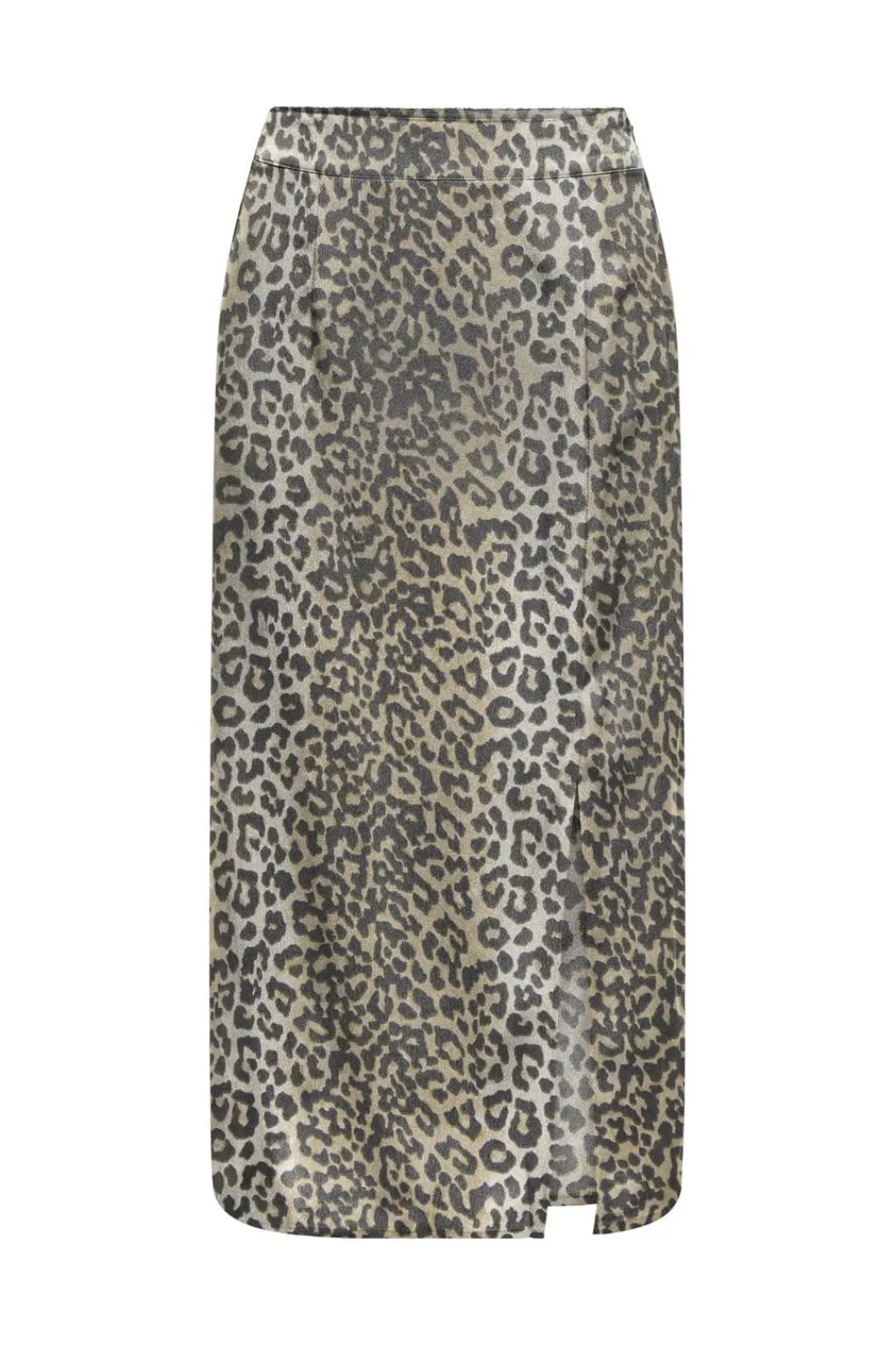 Discount Only Onlnova Life Elite Lamar Slit Skirt 4746301 Timber Wolf 631 Wildlife