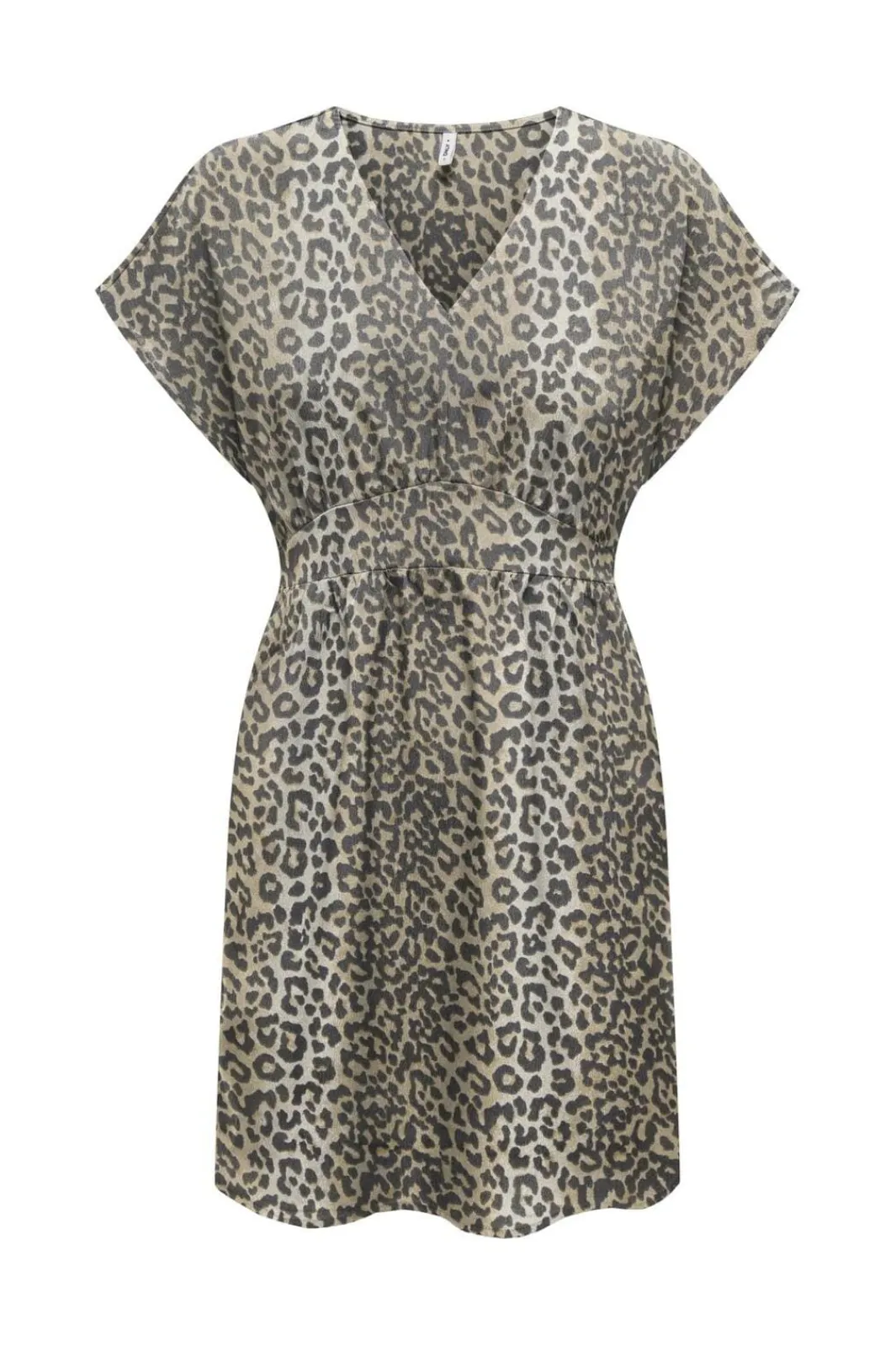 Online Only Onlnova Life Elite S/S Macey Dress 4746336 Timber Wolf 631 Wildlife