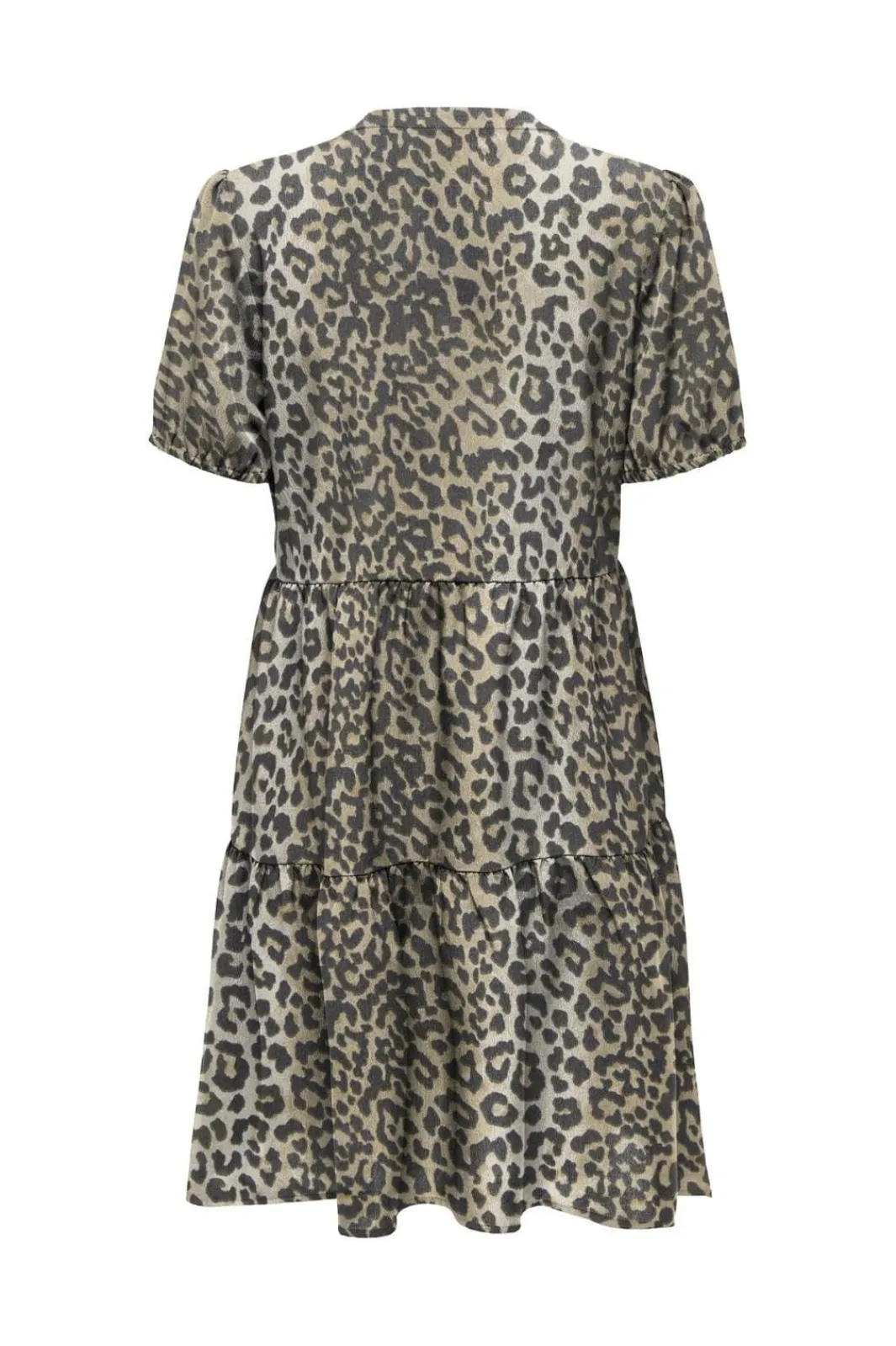 Best Only Onlnova Life Elite S/S Thea Dress 4746339 Timber Wolf 631 Wildlife
